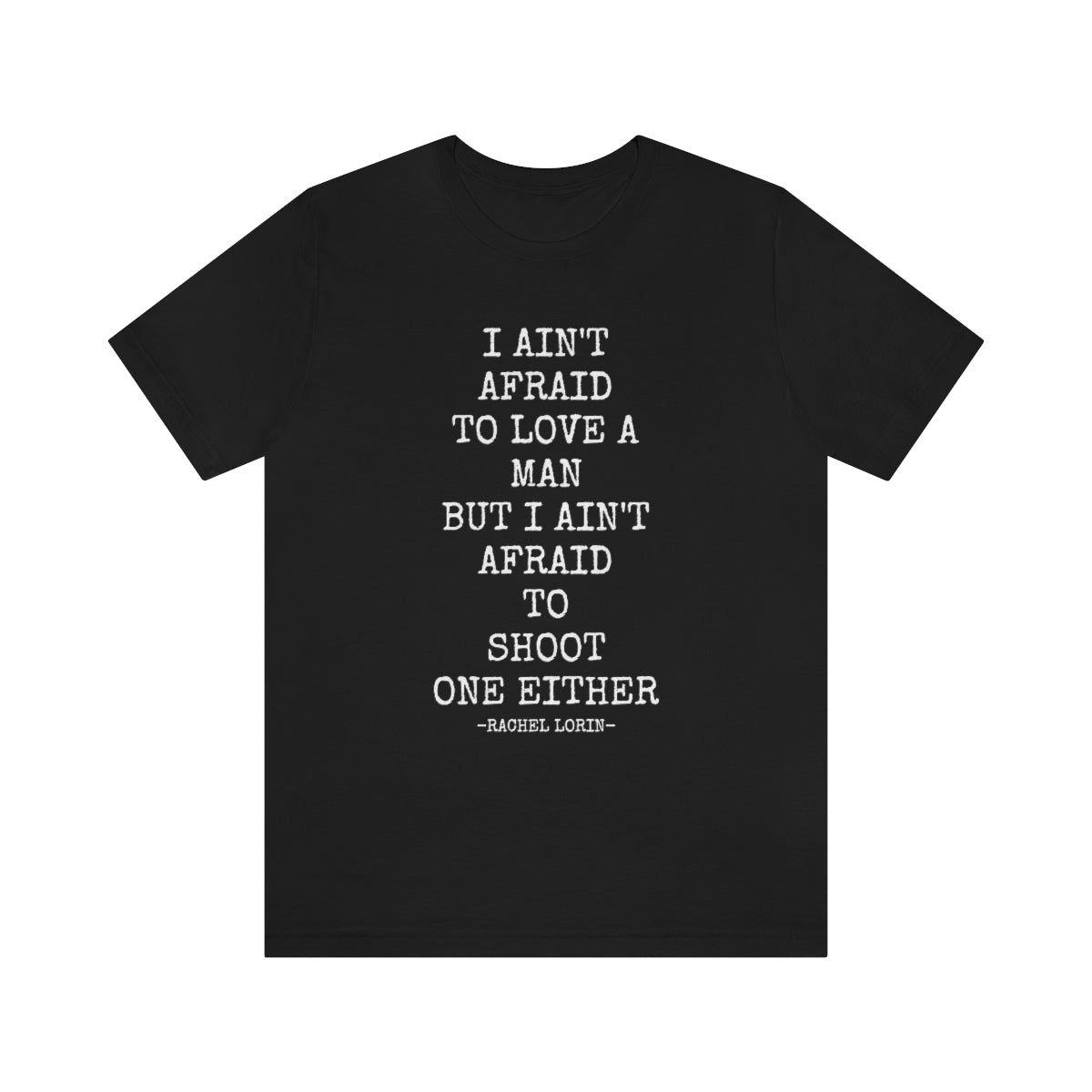 'SHOOT A MAN' TEE