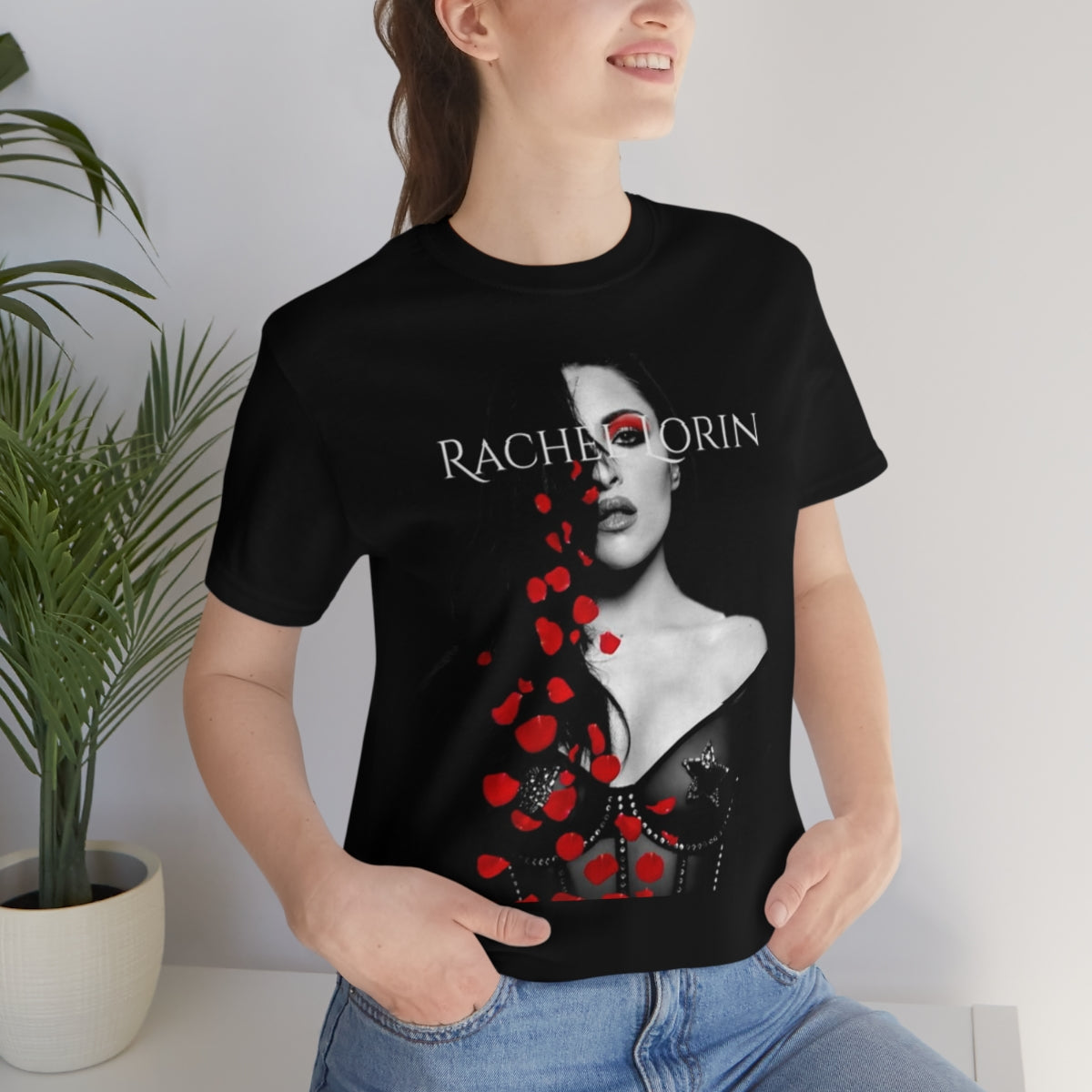 'FALLING ROSES' TEE