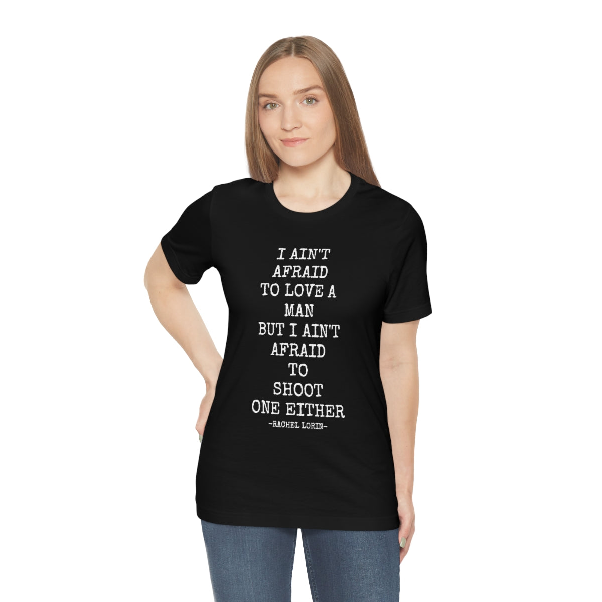 'SHOOT A MAN' TEE