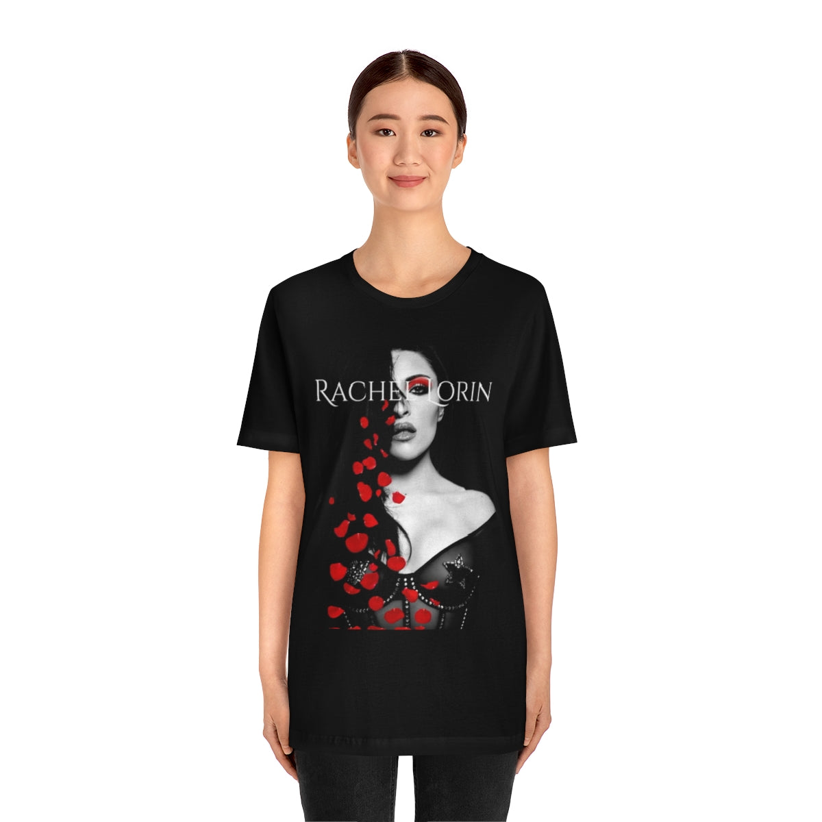 'FALLING ROSES' TEE