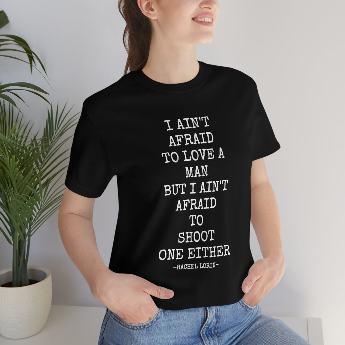 'SHOOT A MAN' TEE