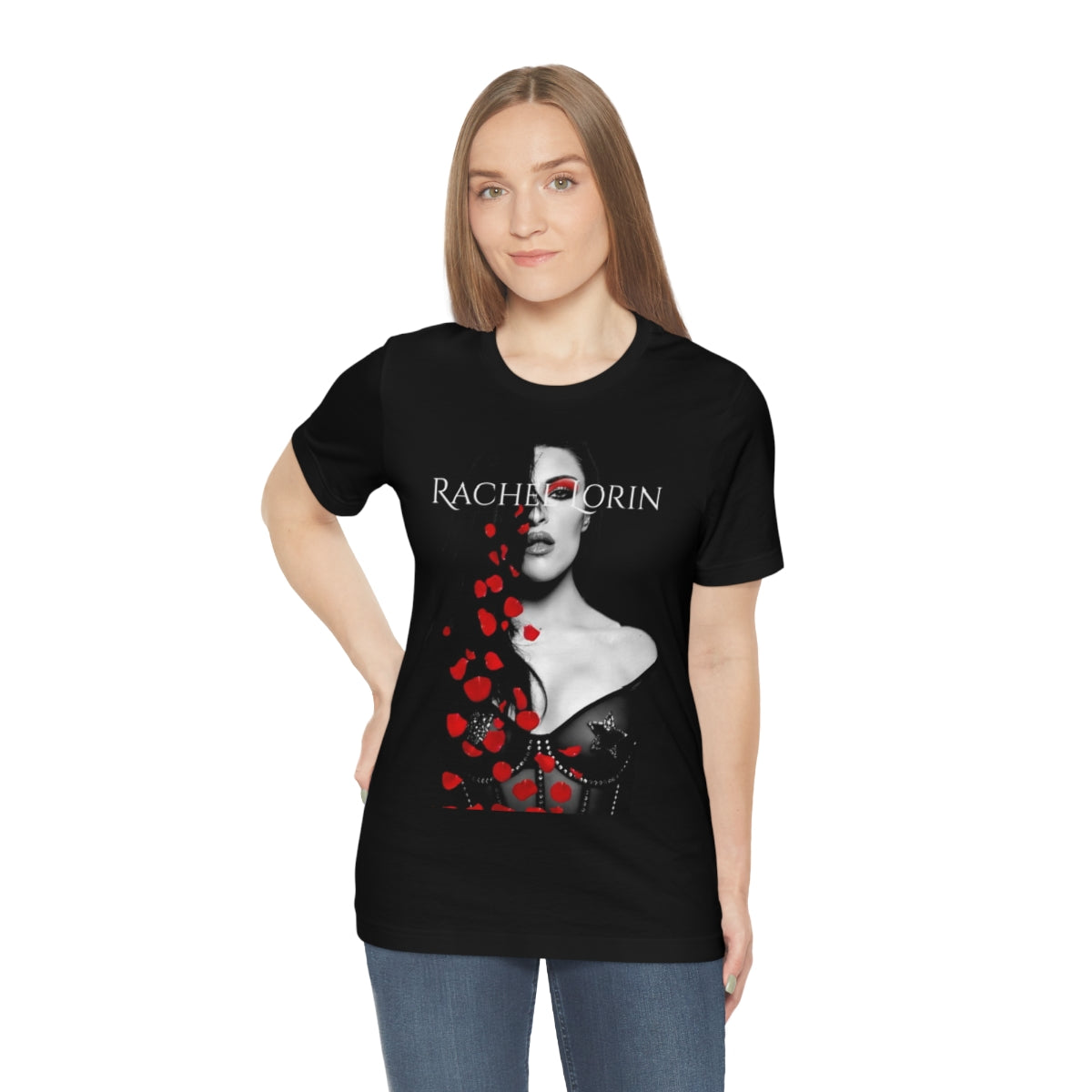 'FALLING ROSES' TEE