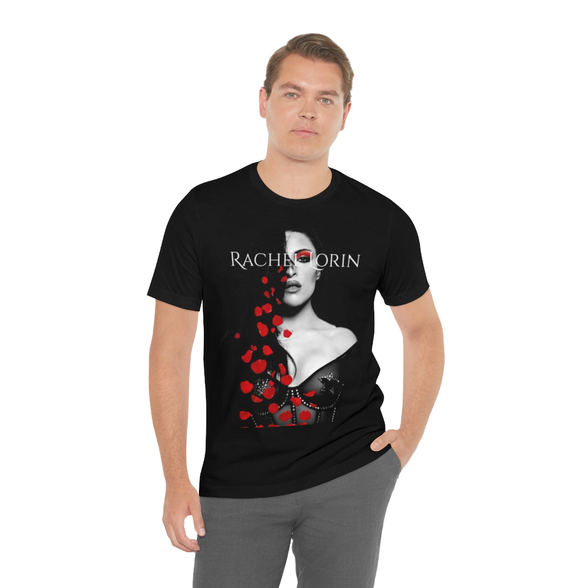 'FALLING ROSES' TEE