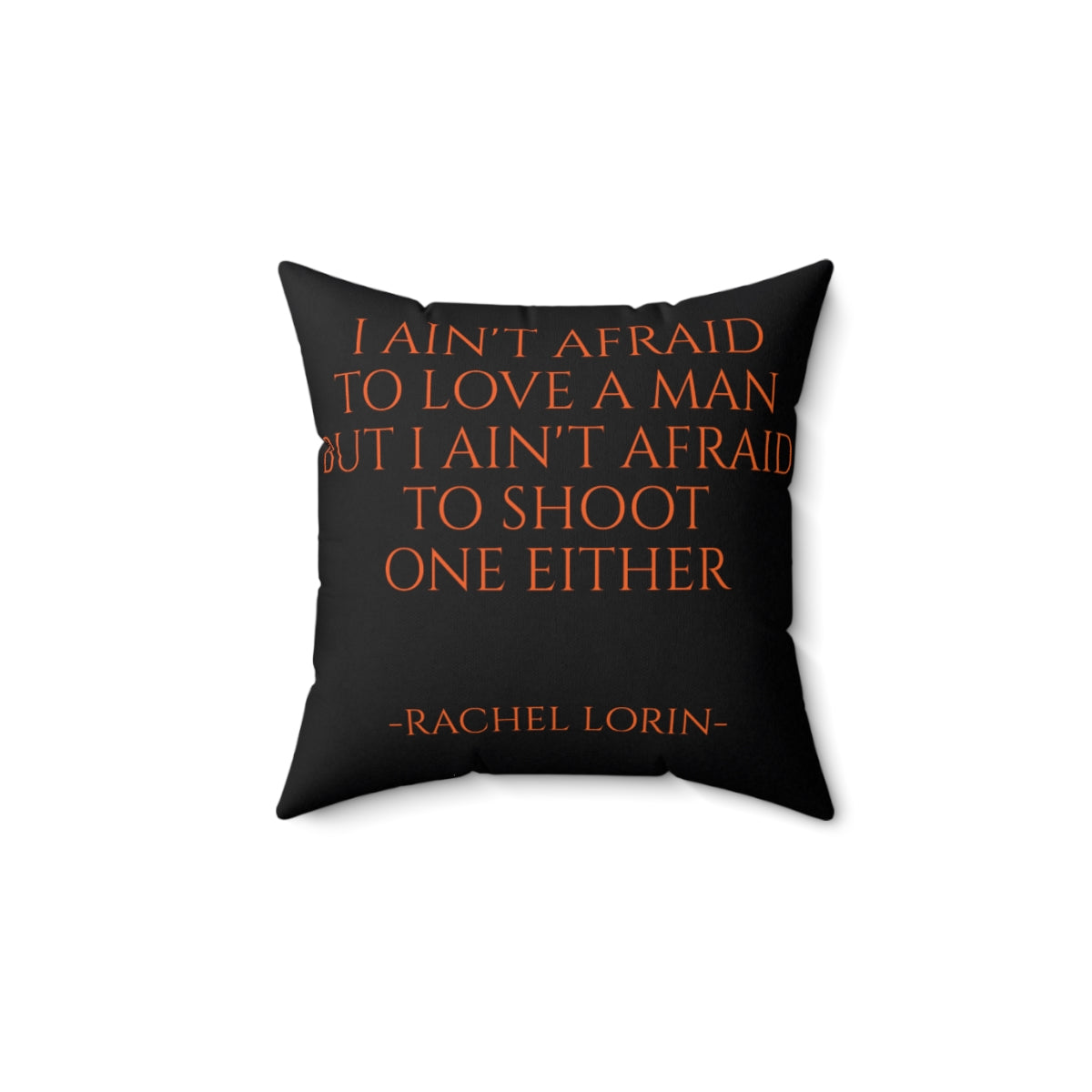 SPECIAL EDITION 'SHOOT A MAN' PILLOW