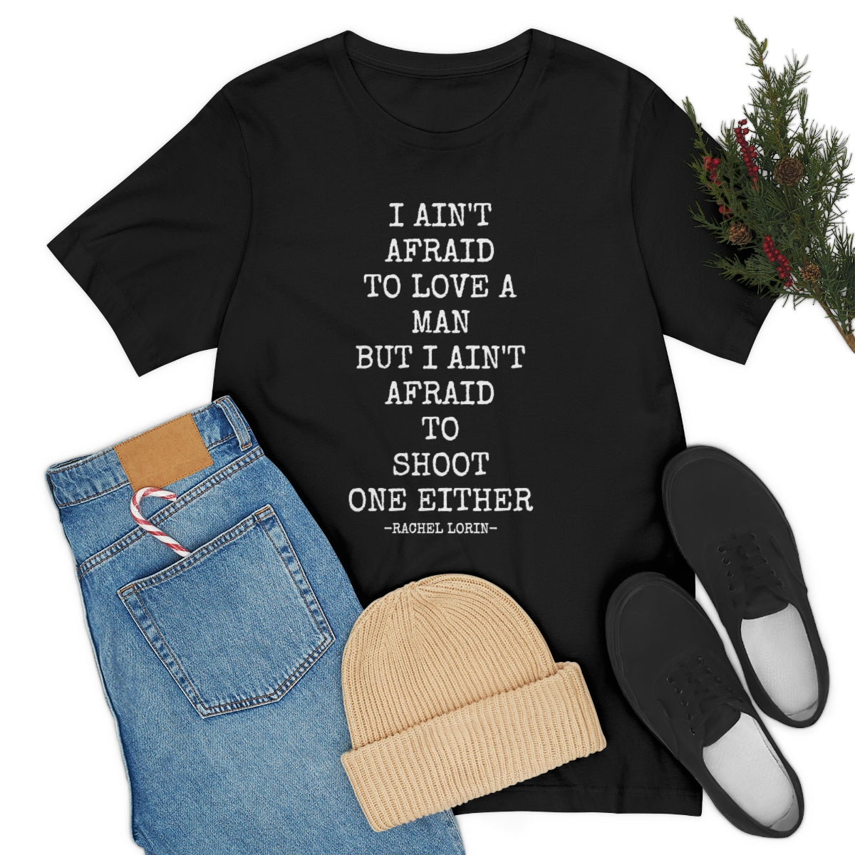 'SHOOT A MAN' TEE