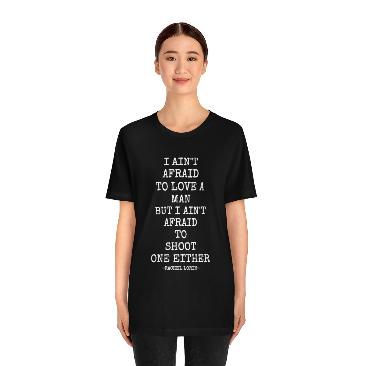'SHOOT A MAN' TEE
